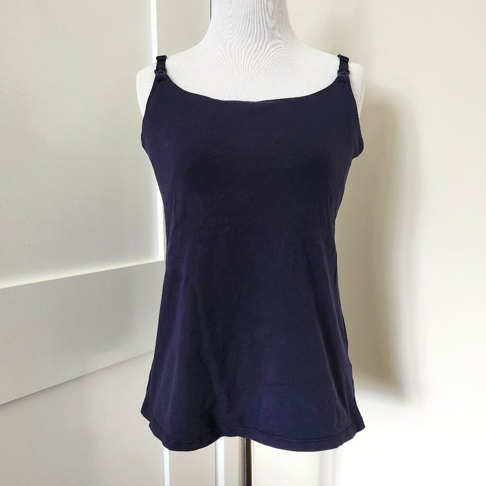 H&M Mama Black nursing camisole tank top. Maternity size M.